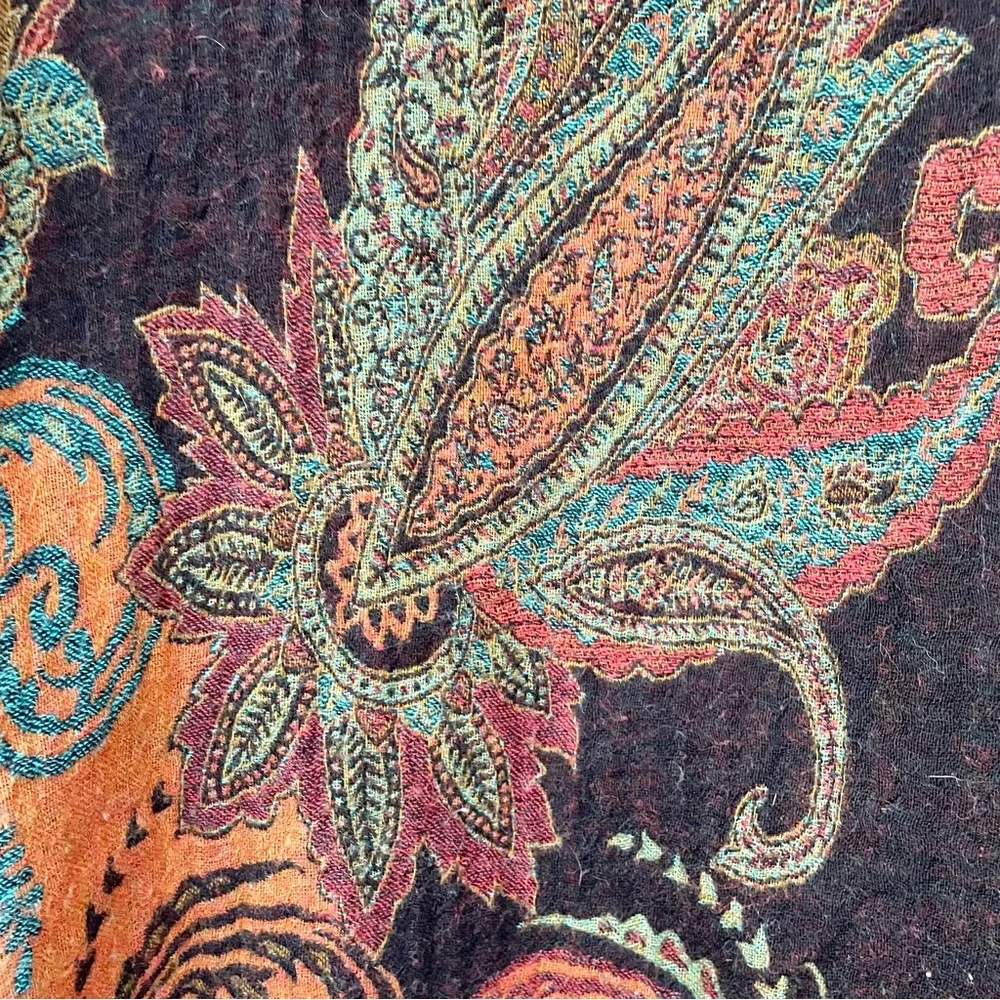 Parsley & Sage Multicolor Paisley Cardigan, M - Picture 12 of 12